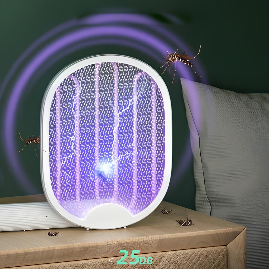 Raquette Électrique Anti-moustiques - Adramelec