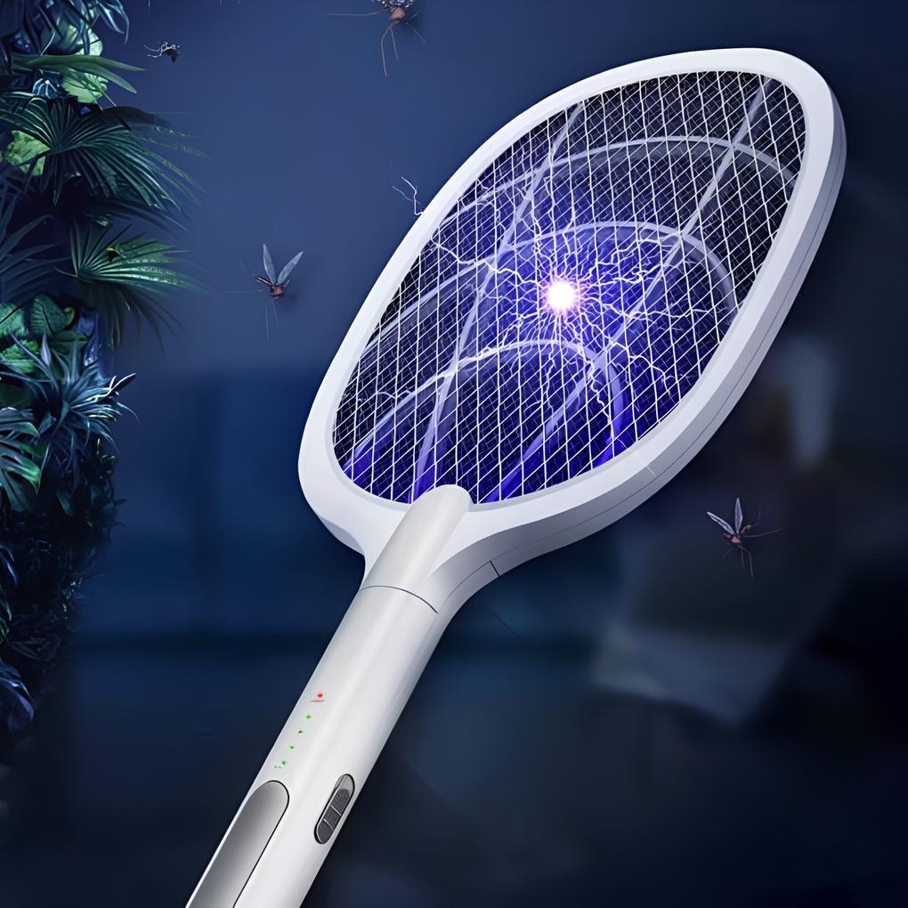 Raquette Électrique Anti-moustiques - Adramelec