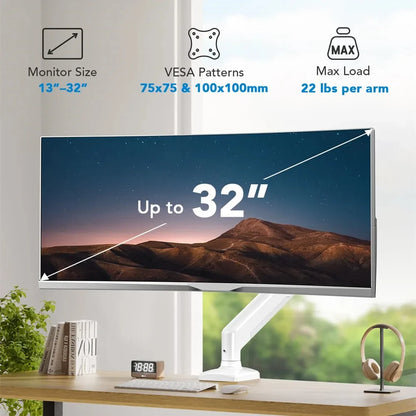 Support Universel Réglable pour Moniteur — Jusqu’à 32 pouces / 9 kg